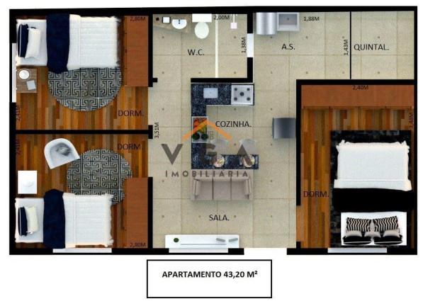 Imagem Apartamento com 3 Quartos à Venda, 43 m² em Vila Londrina - São Paulo Imagem Apartamento com 3 Quartos à Venda, 43 m² em Vila Londrina - São Paulo