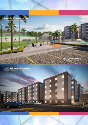Foto do imóvel Apartamento com 2 Quartos à Venda,  em Papagaio - Feira De Santana