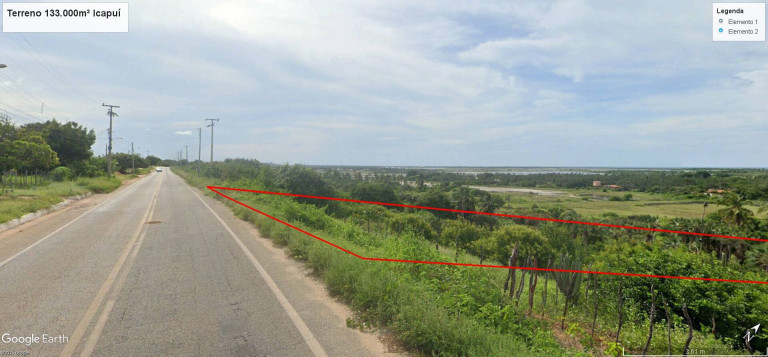Imagem Terreno à Venda, 133.000 m² em Praia De Barrinha - Icapuí Imagem Terreno à Venda, 133.000 m² em Praia De Barrinha - Icapuí