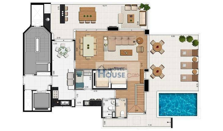 Imagem Cobertura com 4 Quartos à Venda, 316 m² em Perdizes - São Paulo