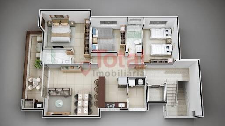 Apartamento com 3 Quartos à Venda,  em Iguaçu - Ipatinga