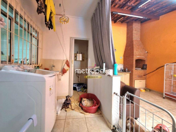 Imagem Sobrado com 4 Quartos para Alugar, 137 m² em Campestre - Santo André