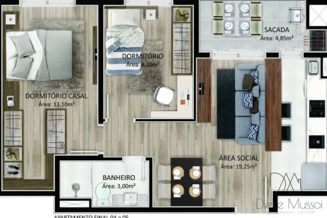 Imagem Apartamento com 2 Quartos à Venda, 64 m² em Panazzolo - Caxias Do Sul Imagem Apartamento com 2 Quartos à Venda, 64 m² em Panazzolo - Caxias Do Sul