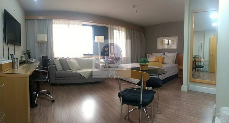 Apartamento com 1 Quarto para Alugar, 28 m² em Jardim Paulista - São Paulo