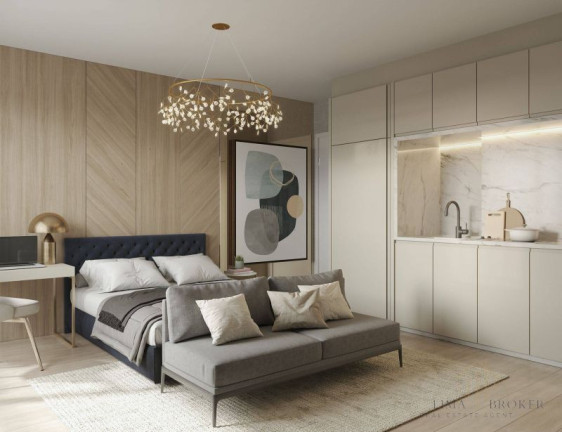 Imagem Apartamento com 1 Quarto à Venda, 29 m² em Pompeia - São Paulo