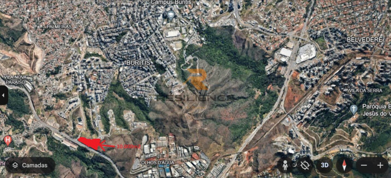 Imóvel Comercial à Venda, 10.000 m² em Buritis - Belo Horizonte