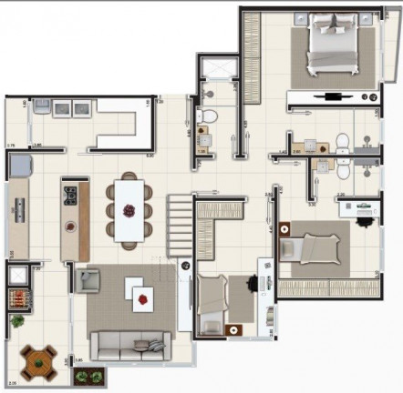 Imagem Cobertura com 4 Quartos à Venda, 244 m² em Alto Da Glória - Curitiba Imagem Cobertura com 4 Quartos à Venda, 244 m² em Alto Da Glória - Curitiba