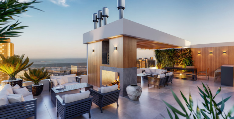 Imagem Apartamento com 1 Quarto à Venda, 70 m² em Praia Grande - Torres