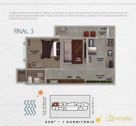 Imagem Apartamento com 1 Quarto à Venda, 40 m² em Boqueirão - Praia Grande Imagem Apartamento com 1 Quarto à Venda, 40 m² em Boqueirão - Praia Grande