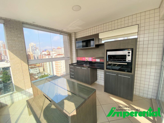Imagem Apartamento com 3 Quartos à Venda, 127 m² em Pompéia - Santos