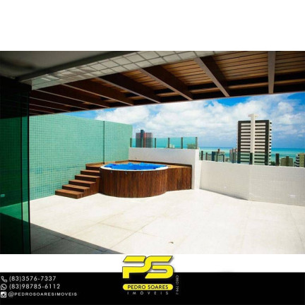 Imagem Cobertura com 4 Quartos à Venda, 280 m² em Manaíra - João Pessoa Imagem Cobertura com 4 Quartos à Venda, 280 m² em Manaíra - João Pessoa