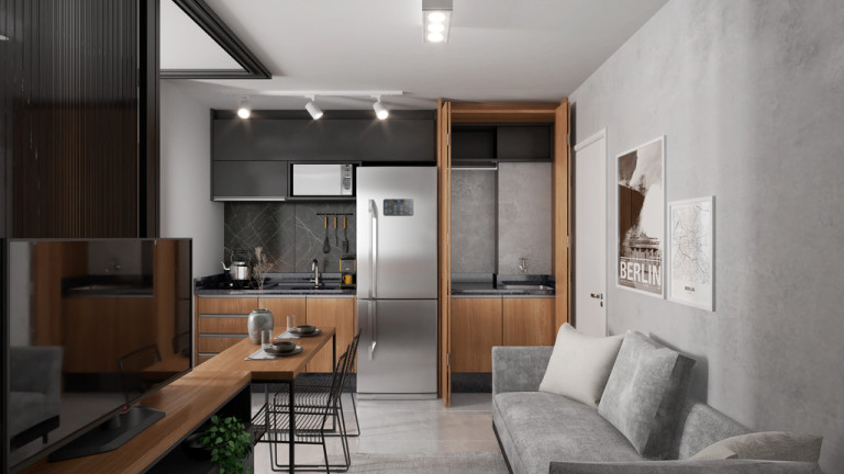 Imagem Apartamento com 1 Quarto à Venda, 35 m² em água Verde - Curitiba Imagem Apartamento com 1 Quarto à Venda, 35 m² em água Verde - Curitiba