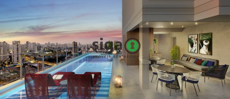 Imagem Apartamento com 1 Quarto à Venda, 21 m² em Brooklin - São Paulo Imagem Apartamento com 1 Quarto à Venda, 21 m² em Brooklin - São Paulo