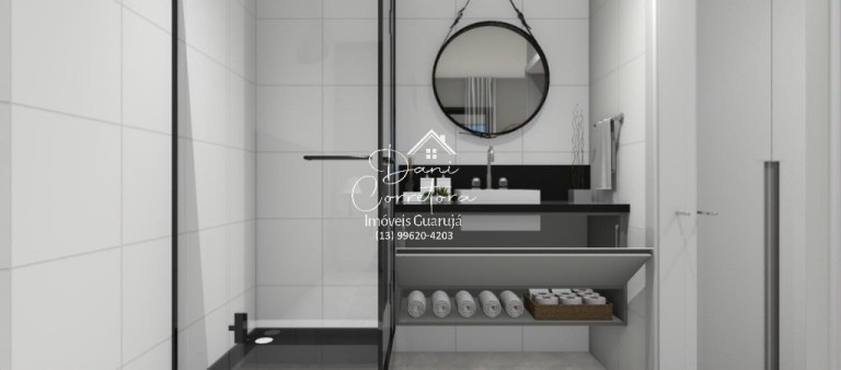 Imagem Apartamento com 1 Quarto à Venda, 50 m² em Guaiúba - Guarujá