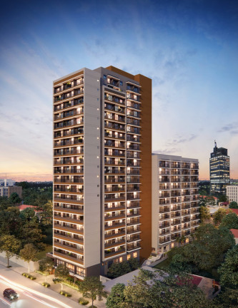 Imóvel com 1 Quarto à Venda, 28 m² em Pinheiros - São Paulo