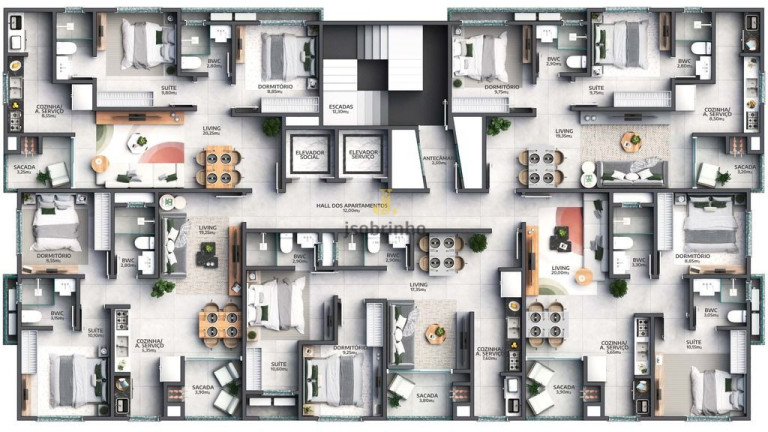 Imagem Apartamento com 2 Quartos à Venda, 63 m² em Morretes - Itapema Imagem Apartamento com 2 Quartos à Venda, 63 m² em Morretes - Itapema