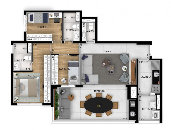 Imagem Apartamento com 2 Quartos à Venda, 96 m² em Vila Leopoldina - São Paulo Imagem Apartamento com 2 Quartos à Venda, 96 m² em Vila Leopoldina - São Paulo