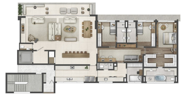 Imagem Imóvel com 3 Quartos à Venda, 246 m² em Boa Vista - Porto Alegre Imagem Imóvel com 3 Quartos à Venda, 246 m² em Boa Vista - Porto Alegre