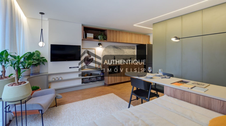 Imagem Apartamento com 1 Quarto à Venda, 46 m² em Campo Belo - São Paulo Imagem Apartamento com 1 Quarto à Venda, 46 m² em Campo Belo - São Paulo