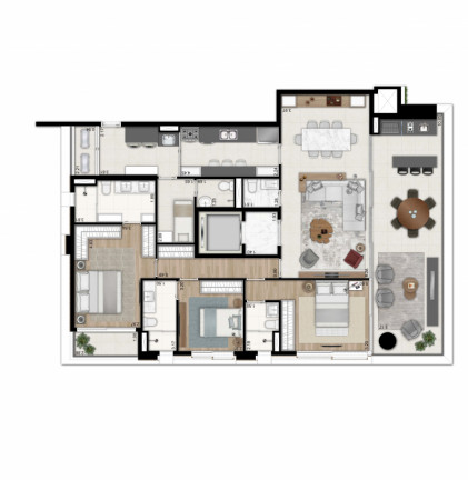 Imagem Apartamento com 3 Quartos à Venda, 186 m² em Moema - São Paulo Imagem Apartamento com 3 Quartos à Venda, 186 m² em Moema - São Paulo