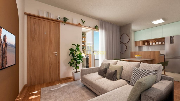 Imagem Apartamento com 2 Quartos à Venda, 44 m² em Forquilhas - São José Imagem Apartamento com 2 Quartos à Venda, 44 m² em Forquilhas - São José