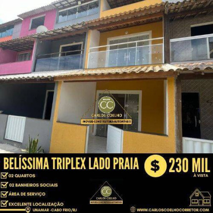 Imagem Casa com 2 Quartos à Venda, em Unamar - Cabo Frio Imagem Casa com 2 Quartos à Venda, em Unamar - Cabo Frio