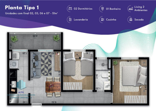 Imagem Apartamento com 2 Quartos à Venda, em Vila Espírito Santo - Sorocaba Imagem Apartamento com 2 Quartos à Venda, em Vila Espírito Santo - Sorocaba