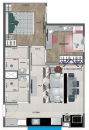Imagem Apartamento com 2 Quartos à Venda, 42 m² em Vila Esperança - São Paulo