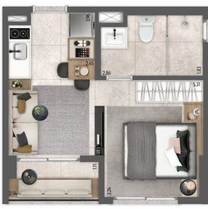 Imagem Apartamento com 1 Quarto à Venda, 30 m² em Vila Mariana - São Paulo Imagem Apartamento com 1 Quarto à Venda, 30 m² em Vila Mariana - São Paulo