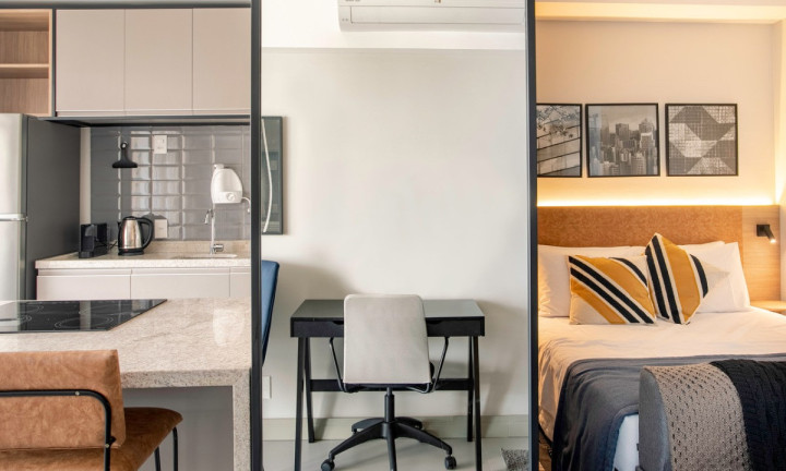 Imagem Studio com 1 Quarto à Venda, 49 m² em Campo Belo - São Paulo Imagem Studio com 1 Quarto à Venda, 49 m² em Campo Belo - São Paulo