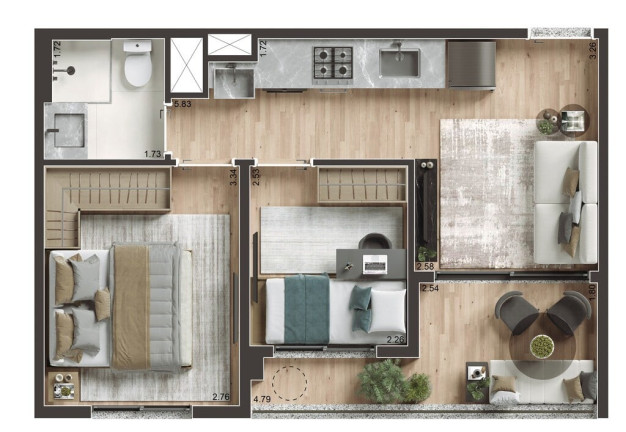 Imagem Apartamento com 2 Quartos à Venda, 63 m² em Saúde - São Paulo Imagem Apartamento com 2 Quartos à Venda, 63 m² em Saúde - São Paulo