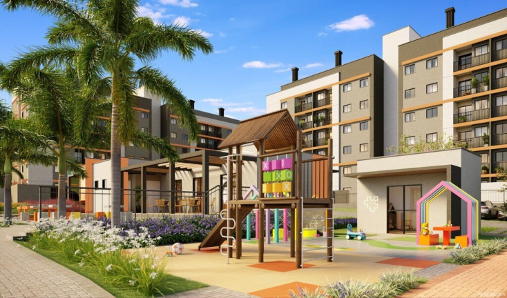 Imagem Apartamento com 3 Quartos à Venda, 62 m² em Cidade Industrial - Curitiba
