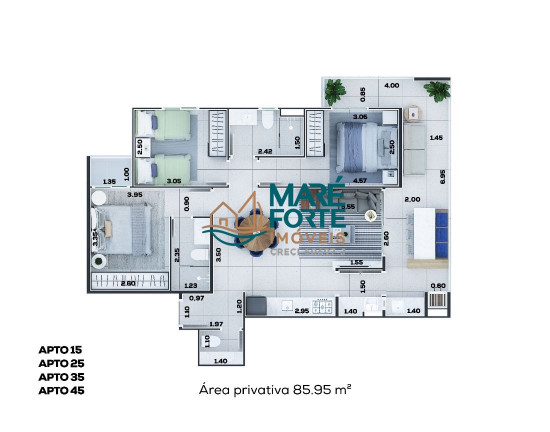 Imagem Apartamento com 3 Quartos à Venda, 86 m² em Itaguá - Ubatuba