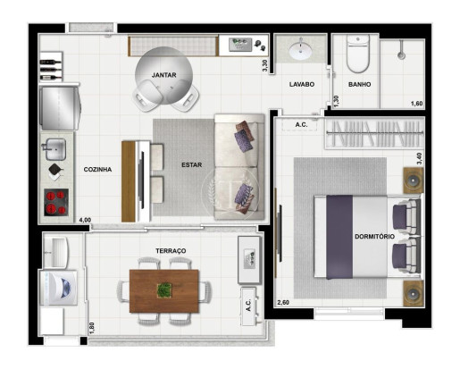 Imagem Apartamento com 3 Quartos à Venda, 38 m² em Morumbi - São Paulo Imagem Apartamento com 3 Quartos à Venda, 38 m² em Morumbi - São Paulo