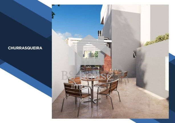 Imagem Apartamento com 2 Quartos à Venda, 53 m² em Vila Tibiriça - Santo André