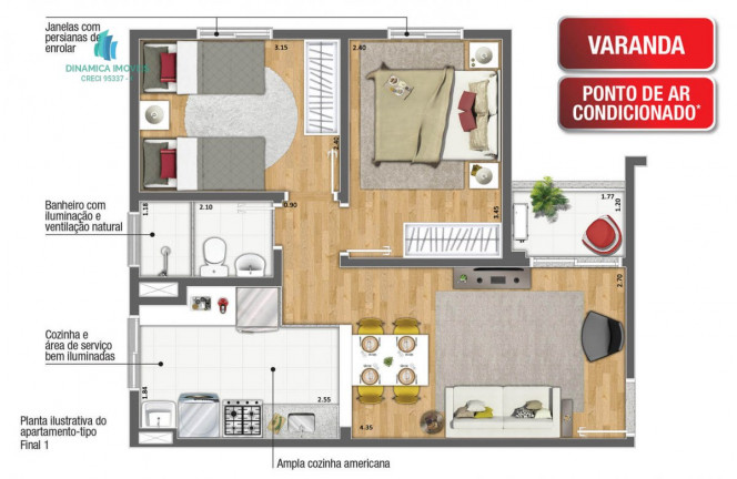 Imagem Apartamento com 2 Quartos à Venda, 47 m² em Recanto Do Sol I - Campinas Imagem Apartamento com 2 Quartos à Venda, 47 m² em Recanto Do Sol I - Campinas