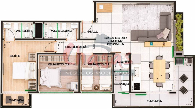 Imagem Apartamento com 3 Quartos à Venda, 124 m² em Martim De Sá - Caraguatatuba Imagem Apartamento com 3 Quartos à Venda, 124 m² em Martim De Sá - Caraguatatuba