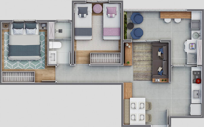 Imagem Apartamento com 1 Quarto à Venda, 55 m² em São Pedro - Osasco Imagem Apartamento com 1 Quarto à Venda, 55 m² em São Pedro - Osasco