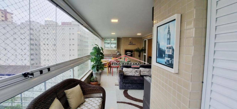 Imagem Apartamento com 3 Quartos para Alugar, 143 m² em Caiçara - Praia Grande