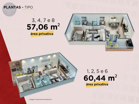 Imagem Apartamento com 2 Quartos à Venda, 57 m² em Boqueirão - Praia Grande