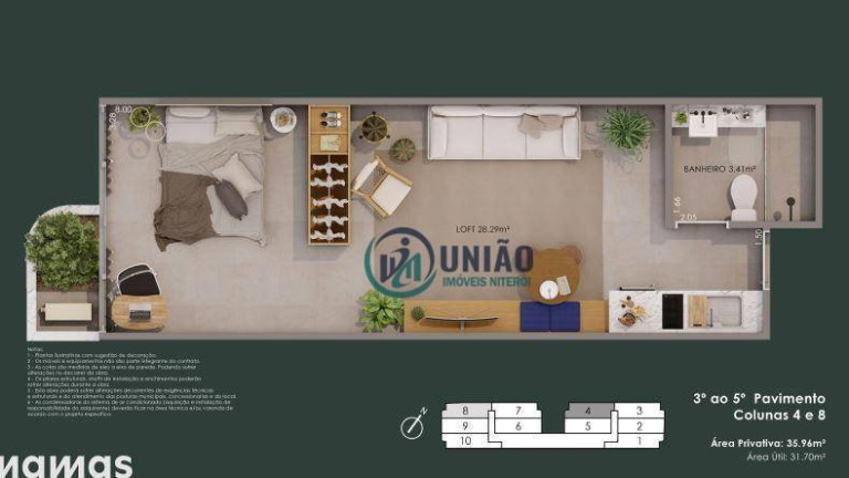 Imagem Apartamento com 1 Quarto à Venda, 35 m² em Ingá - Niterói Imagem Apartamento com 1 Quarto à Venda, 35 m² em Ingá - Niterói