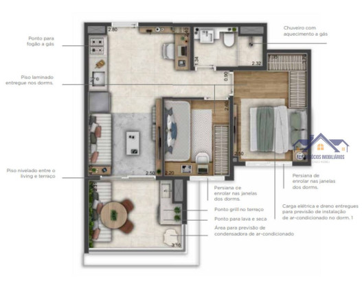Imagem Apartamento com 2 Quartos à Venda, 47 m² em Penha De França - São Paulo