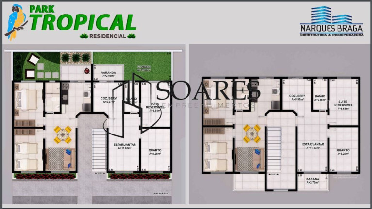 Imagem Apartamento com 2 Quartos à Venda, 46 m² em Coqueiro - Belém Imagem Apartamento com 2 Quartos à Venda, 46 m² em Coqueiro - Belém