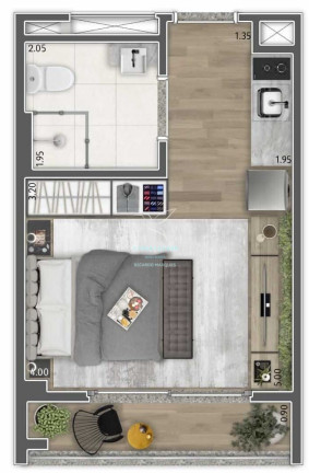 Imagem Studio com 1 Quarto à Venda, 24 m² em Vila Mariana - São Paulo Imagem Studio com 1 Quarto à Venda, 24 m² em Vila Mariana - São Paulo