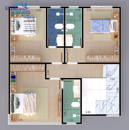 Imagem Casa com 3 Quartos à Venda, 145 m² em Tingui - Curitiba Imagem Casa com 3 Quartos à Venda, 145 m² em Tingui - Curitiba
