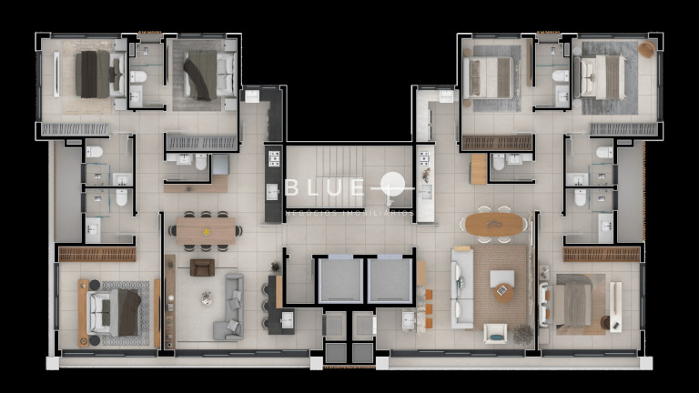Imagem Apartamento com 3 Quartos à Venda, 128 m² em Centro - Torres Imagem Apartamento com 3 Quartos à Venda, 128 m² em Centro - Torres