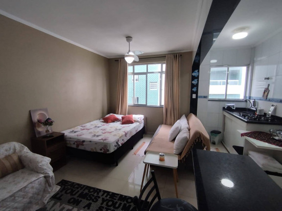 Kitnet com 1 Quarto à Venda, 32 m² em Guilhermina - Praia Grande