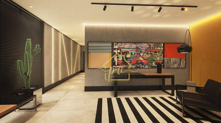 Imagem Apartamento com 1 Quarto à Venda, 54 m² em Boqueirão - Santos