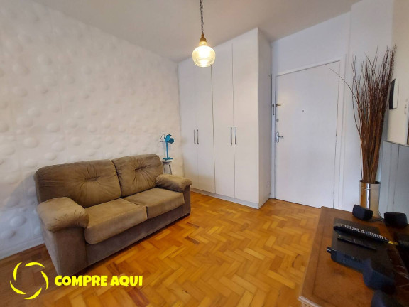 Imagem Apartamento com 1 Quarto à Venda, 34 m² em Santa Cecília - São Paulo