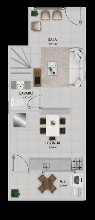 Imagem Sobrado com 2 Quartos à Venda, 55 m² em Boqueirao - Praia Grande Imagem Sobrado com 2 Quartos à Venda, 55 m² em Boqueirao - Praia Grande